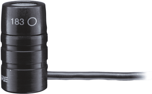 Shure MX183 Statique Omnidirectionnel