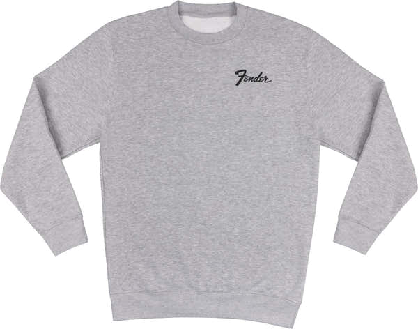 Fender "M" Sweat-shirt Transition Logo Gris Sport