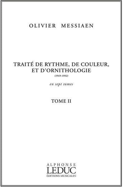Traité de Rythme de Couleur et d'Ornithologie