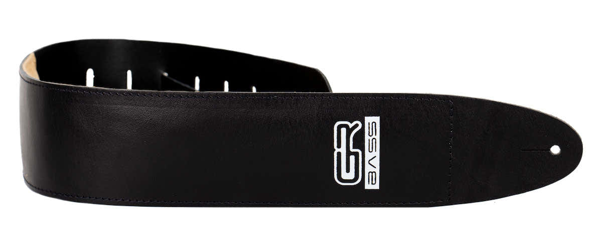 Courroie pour Guitare Basse Noir