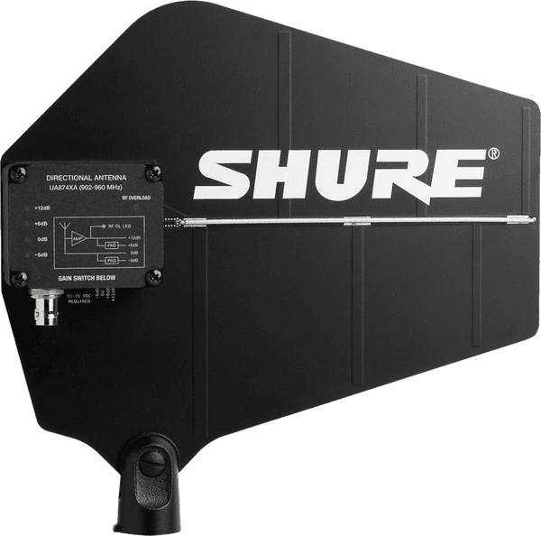 Shure UA874us Antenne Directive Amplifiée VHF 470-698 MHZ