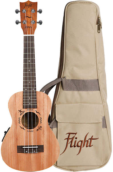 Flight DUC523CEQ Concert Electro-Acoustic Ukulele