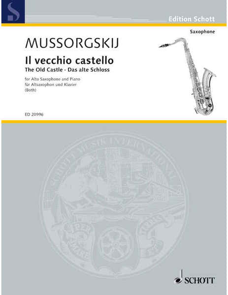 Moussorgski - Le Vieux Château - Saxophone Alto et Piano