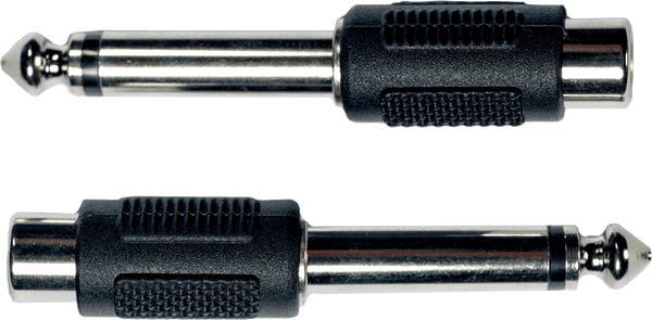AD03 Adaptateur Jack Male RCA Fem. - Lot de 2