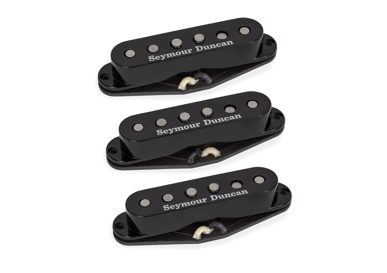 Scooped Stratocaster Kit Capots Noirs