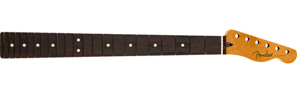 Fender Satin Roasted Maple Fat Tele Neck, 22 Medium Jumbo , 9.5, RW, U Shape