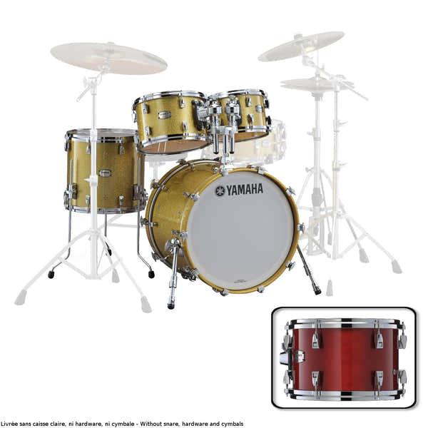Yamaha Absolute Hybrid Maple Rock 22 Red Autumn
