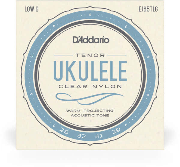 D'ADDARIO EJ65TLG Cordes pour Ukulélé Ténor Sol Grave