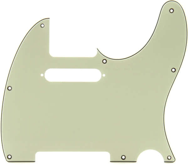 Fender Pickguard Tele Mint Green
