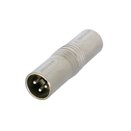 Neutrik NA3mm - Adaptateur XLR 3 Male / XLR 3 Male