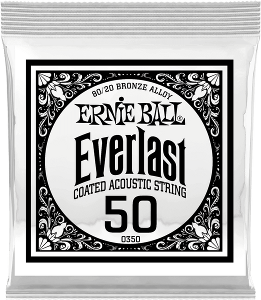 Ernie Ball Everlast Coated 80/20 Bronze 50