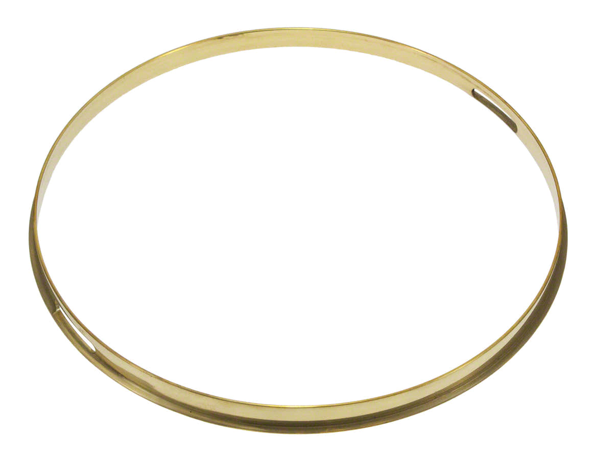 Cercle Laiton 14" Timbre 2.3mm Simple Flange - Brut