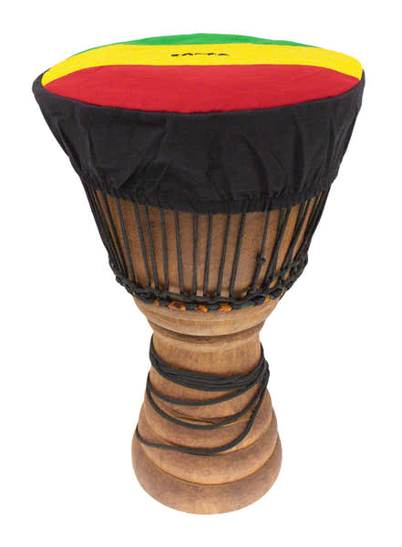Roots Percussion Housse Protection Peau Djembé 35-38 CM Coton Couleur
