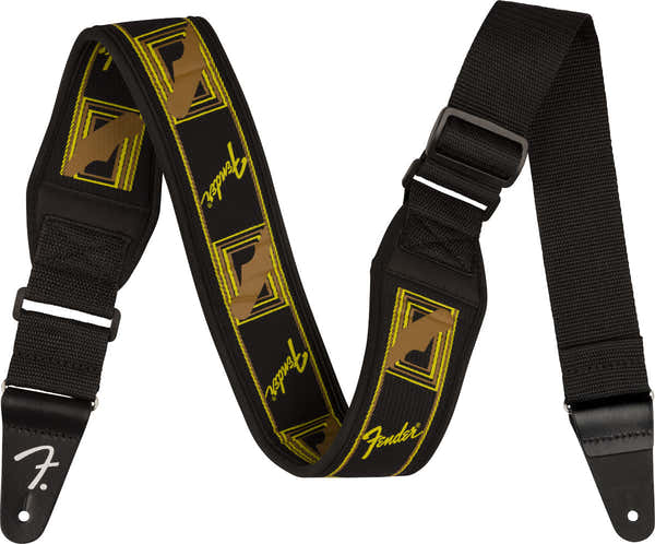 Swell Neoprene Strap Blk/Ylw/Brn Mono 2.5