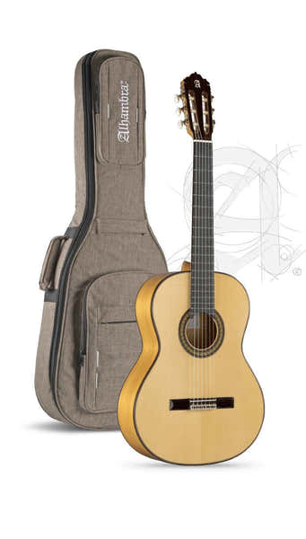 Alhambra Conservatoire 7FC Flamenco + 9738 25mm Housse