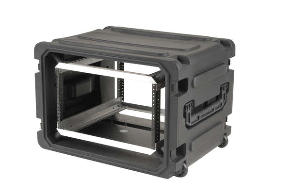 3SKB-R06U20w - Flight Case Rack 6u Profondeur 20" avec Roulettes
