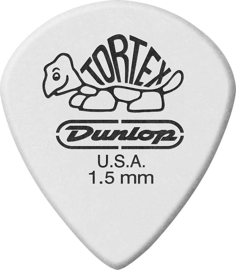 12 x 1,50mm Tortex White Jazz III