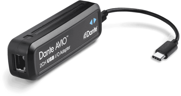 Avio Adaptateur DANTE-USBc 2CH I/o