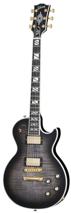 Les Paul Supreme Transparent Ebony Burst Modern