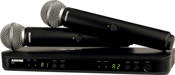 Shure BLX Rcepteur Double & Micro SM58 - H8e