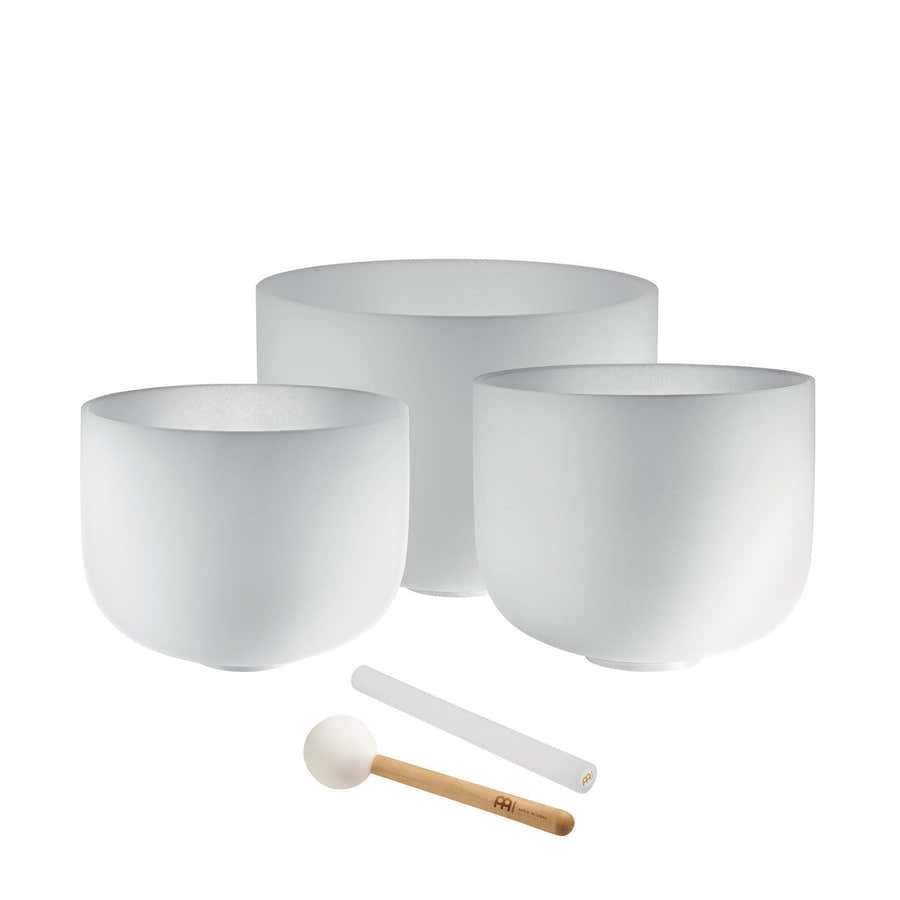 Set Singing Bowl Sonic Energy Crystal 432HZ