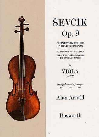 Bosworth Sevcik - Exercices Preparatoires Op.9 - Alto