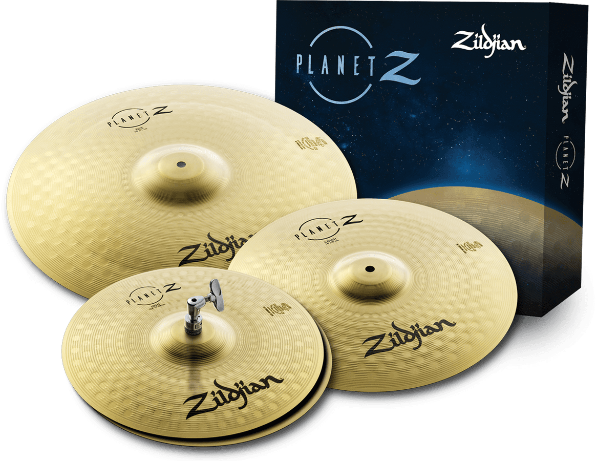 Planet Z 4 Pack Cymbales (14/16/20)