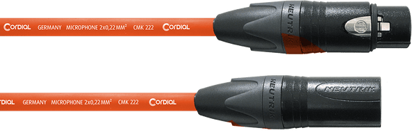 Câble Micro XLR 5 M Orange