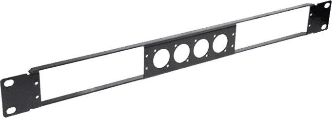 Panneau Rackable 1u Pour 2 NA2-io-d