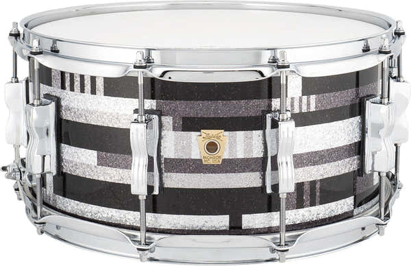 Ludwig Drums Ls403Xxa5 - 14 X 6.5" Classic Maple - Digital Black Sparkle