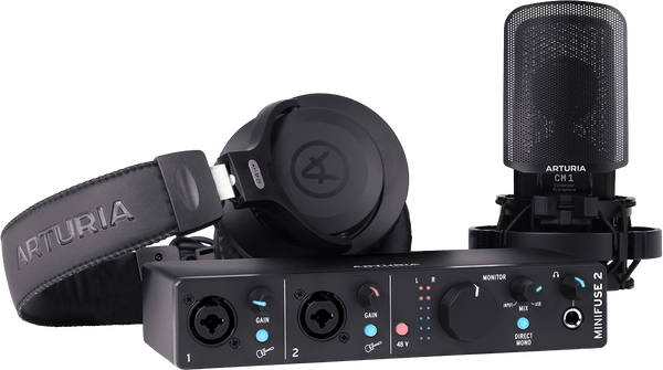 Arturia MiniFuse Recording Pack Black