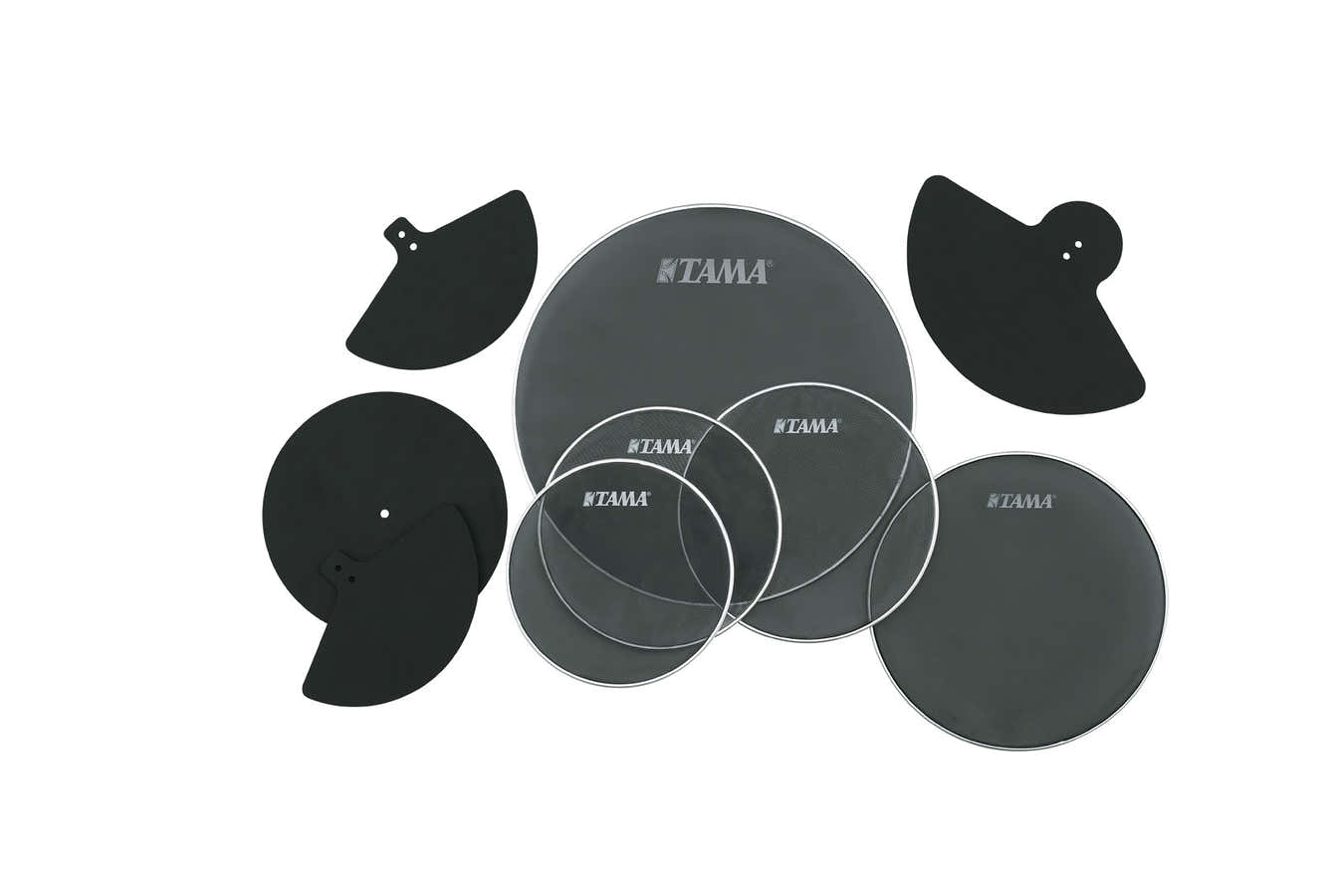 Peaux Mesh 12/13/14/16/22 + Sourdines Cymbales 14/16/20