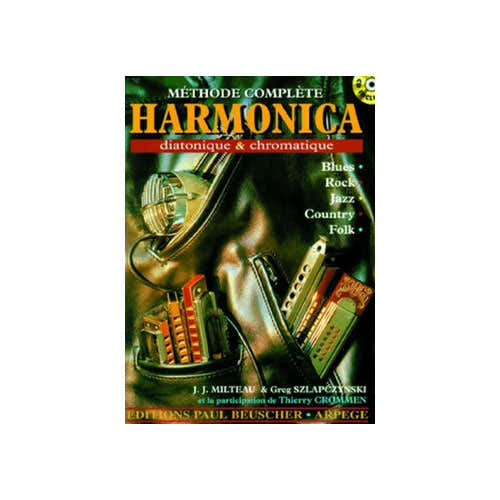 Méthode complète d'harmonica diatonique et chromatique