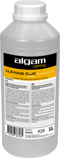 Algam Lighting Liquide Nettoyant pour machine à fumée 1L