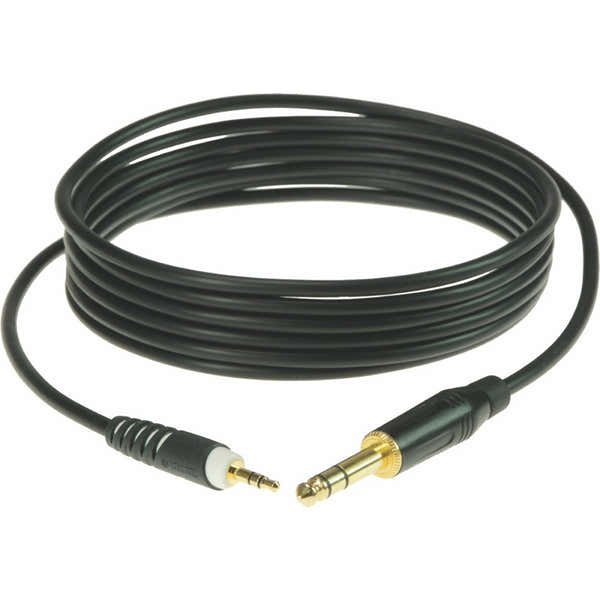 Klotz Cable 1,50 M Jack 3P - Mini Jack 3P Or