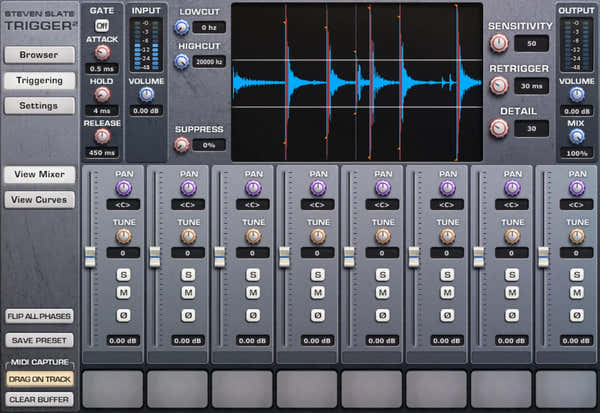 Steven Slate Audio Trigger 2 Platinum