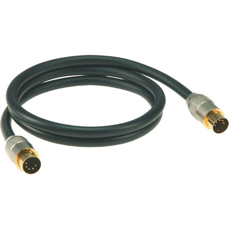 MIDI CABLE PRO 6M DIN 5 - DIN 5 180 CONTACT EN OR