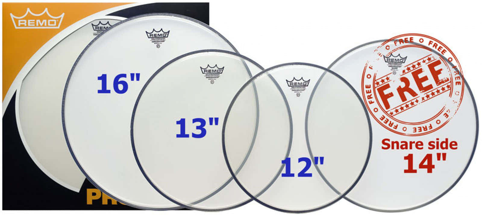 Propack Ambassador Transparentes 12/13/16 + 14 (timbre)