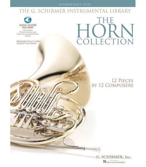 Schirmer HORN COLLECTION + MP3 INTERMEDIATE LEVEL - COR PIANO