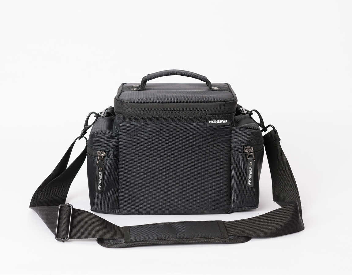 45 RECORD-bag 100 Black/bordeaux