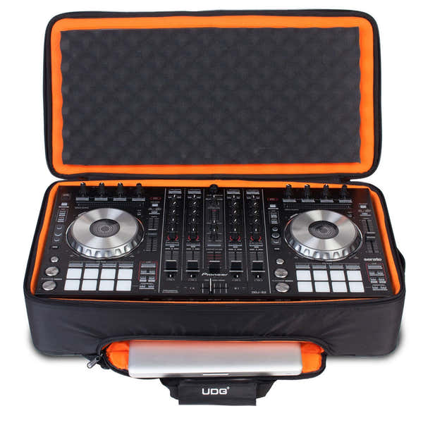 UDG U 9104 BL-or - Ultimate Midi Controller Backpack Large Black/Orange inside MK2