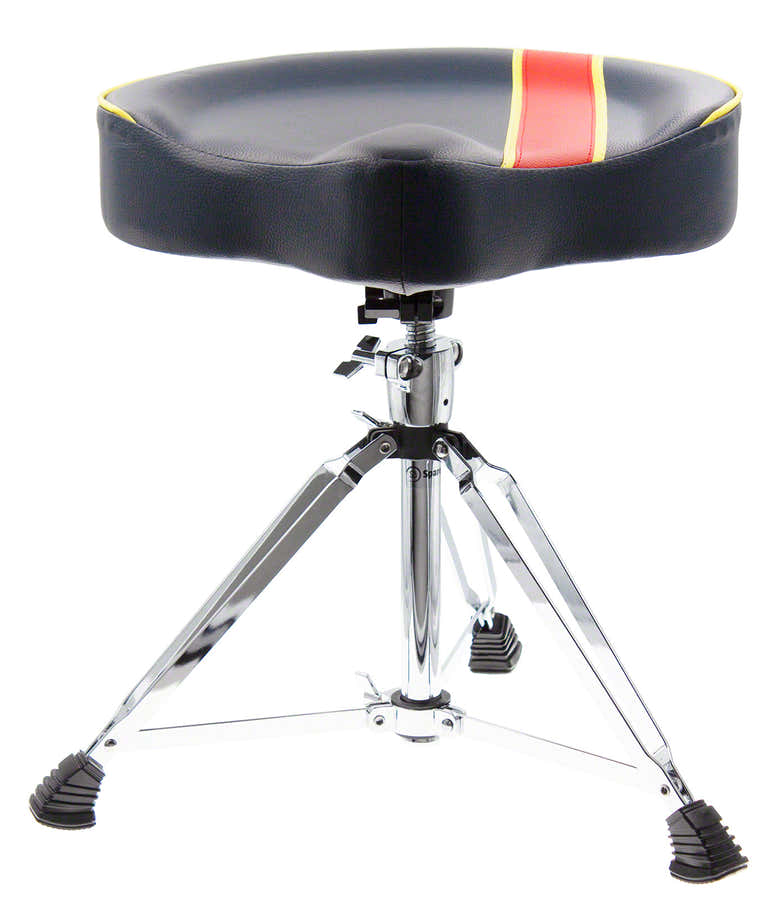 Siège Pro Assise Moto Bleu Double Embase Tige Filtee