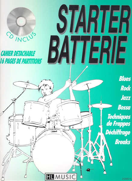 Billaudy Patrick - Starter Batterie Vol.1 + CD - Batterie
