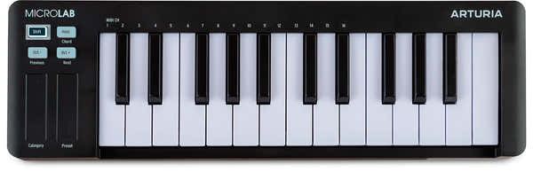 Arturia MicroLab MK3 Black
