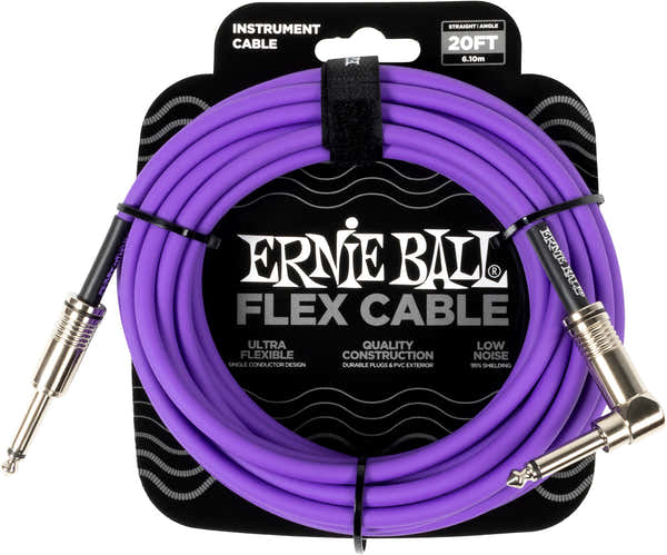 Ernie Ball Flex Coudé 6m Violet