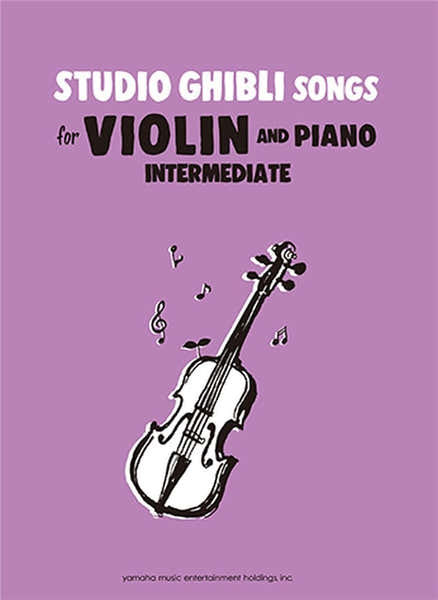 Yamaha Studio Ghibli Songs Intermediate Violin Et Piano