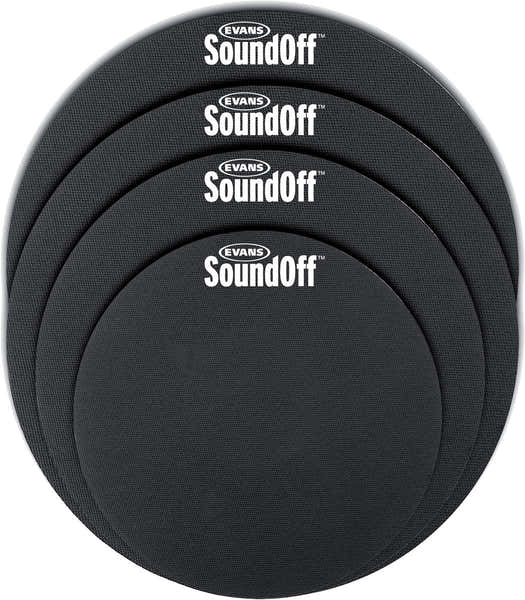 Evans SO2346 Set Sourdines SoundOff Batterie Standard 12 13 14 16