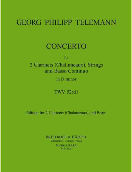 Telemann - Concerto D-moll TWV 52:D1 TWV 52:D1