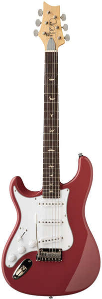 PRS SE Silver Sky Gaucher Derby Red