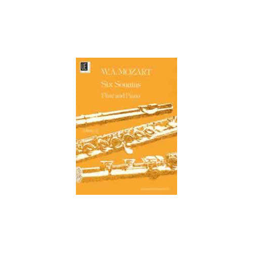 Universal Edition Mozart - 6 Sonatas Vol. 2 - Flute et Piano